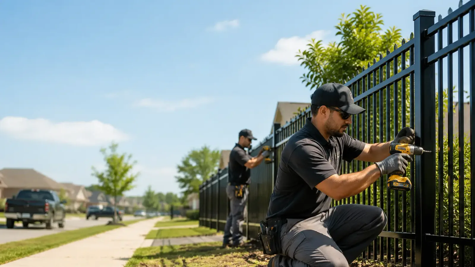 Metal Fence Installation in Chilhowie, VA